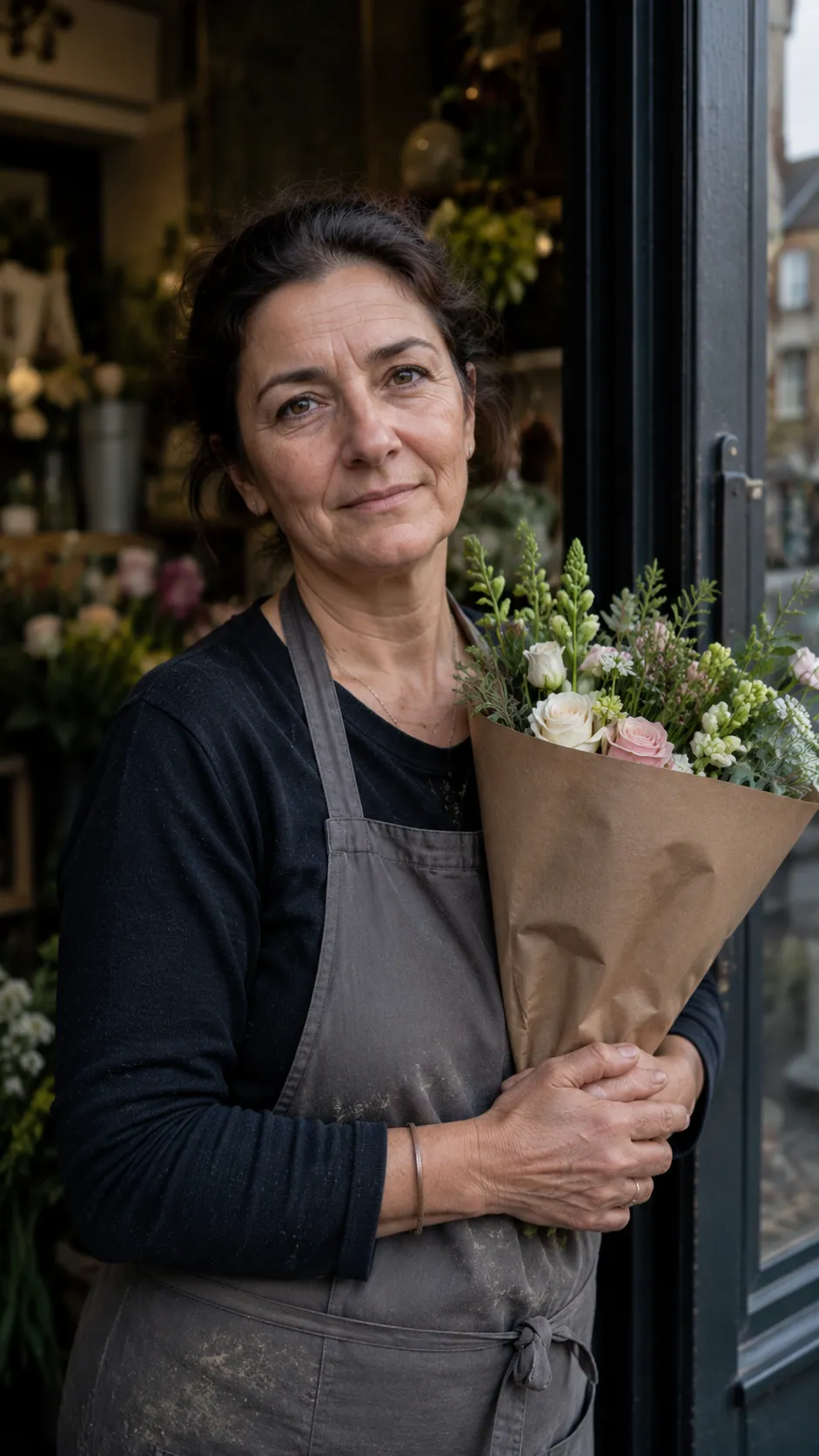 AI-generated cast: the florist